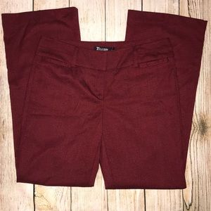 NY&Co maroon dress pants